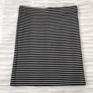 Madewell striped knit skirt